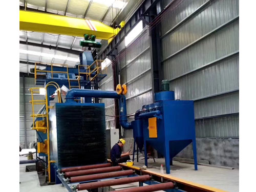 大型H型鋼通過式拋丸機(jī)